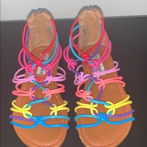 Girls Steve Madden Sandals Size 12
